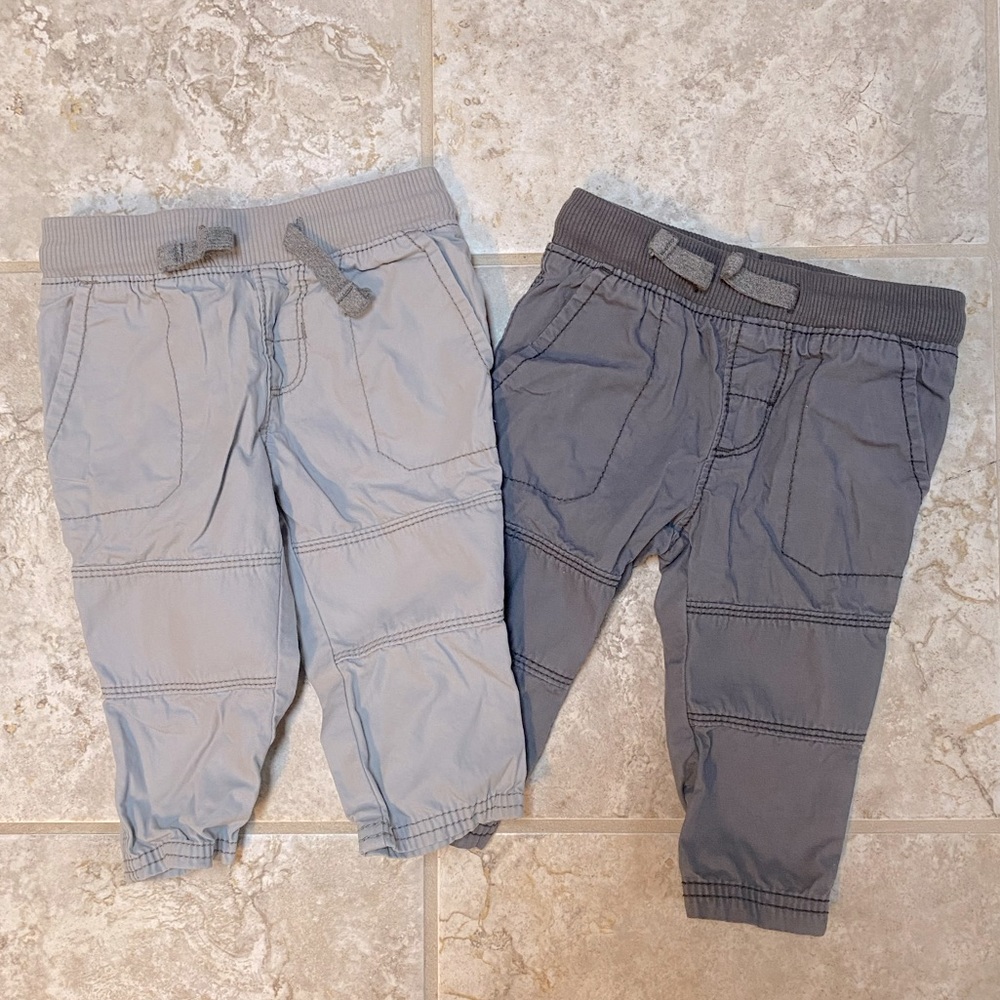 Lot of 2 Carter’s Baby Cargo Pants